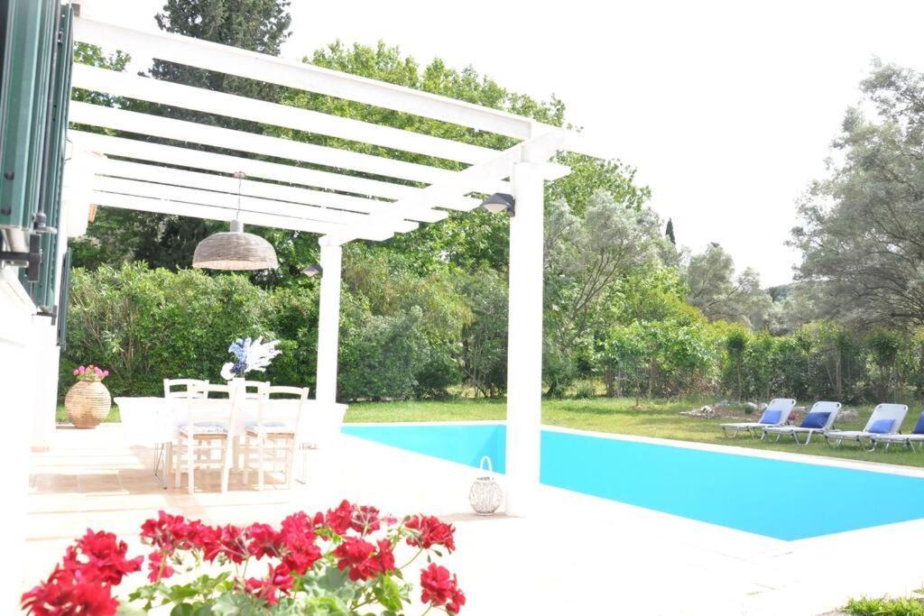 Villa Erietta Near Lefkas Center Apolpaina Екстер'єр фото